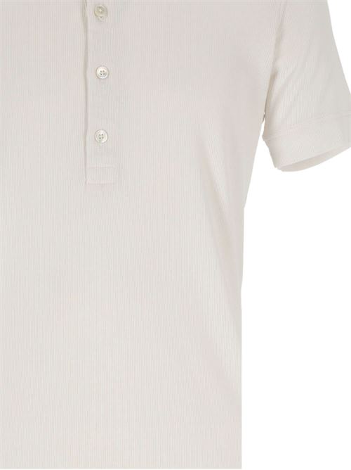 Logo T-shirt with front buttons Tom Ford | JHS004JMT003F23AW003